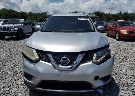 2015 Nissan Rogue S из США, поврежденный, VIN KNMAT2MT6FP557720